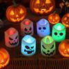 Creative Halloween Electronic Candles LED Horror Atmosphere Party Decorations Festival Room Atmosphere Decoration