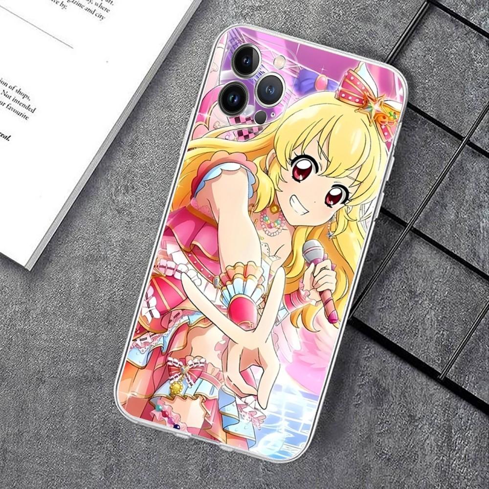 Аниме A-aikatsu Чехол для телефона Для IPhone 16 15 14 11 12 13 Mini Pro XS Max Чехол 6 7 8 Plus X Funda Shell