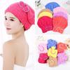 Дышащая Микрофибра Быстросохнущая Повязка Бант Обертывание Шапка для Быстрой Сушки Волос Шапочка Полотенце для Волос