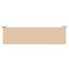 Bench Cushion SOEST 100percent  Polyester Cream 140 x 40 x 5 cm