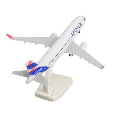 20СМ Литой Металлический Сплав Модель Самолета Игрушка для A320 Авиалиний Latam Чили Самолет Самолет с Шасси Игрушка для Коллекции