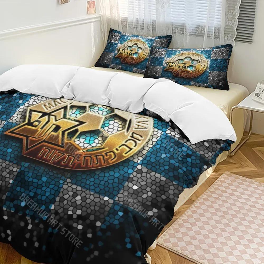 3D Печать Постельное белье Maccabi Petah Tikva Комплект Двуспальный Queen King Полный Размер Пододеяльник Наволочка Постельное Белье Мальчики Девочки Взрослые Домашний Текстиль