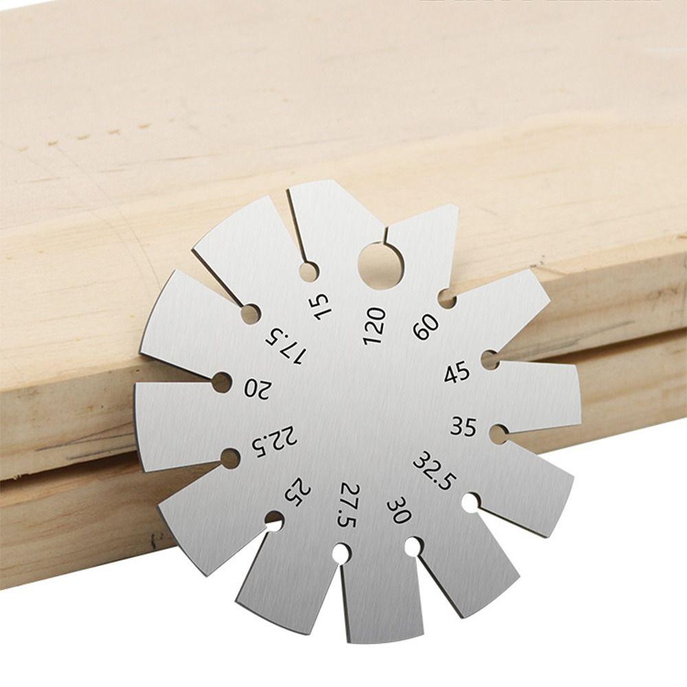 Измерительный инструмент из нержавеющей стали, угол наклона, транспортир, деревообрабатывающие инструменты, измеритель угла наклона