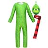 Привлекательный костюм Гринча для косплея для детей. Идеально подходит для Хэллоуин-вечеринок!