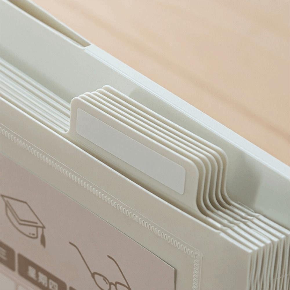 Large Capacity Expanding File Folder Portable Expandable Documents Case Paper Sorting