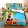 Все виды фруктов летний пододеяльник постельное белье размера Queen лимон апельсин клубника арбуз ананас для детей девочек мальчиков