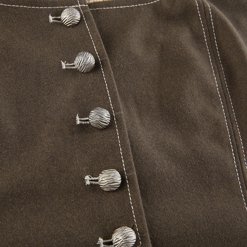 Street Babes, Новое поступление, женская мода, с квадратным вырезом, без рукавов, на пуговицах, классический кружевной жилет на спине, отдельный жилет