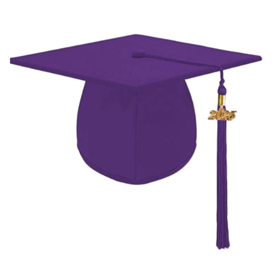 Выпускной колпак с кисточкой, шляпа бакалавра, эластичное унисекс-выпускное платье, аксессуар, шляпа для церемонии вручения дипломов магистратуры