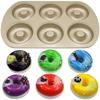 Антипригарная 6-полая форма для пончиков, пончиков, выпечки тортов, десертная сковорода, форма для изготовления олова