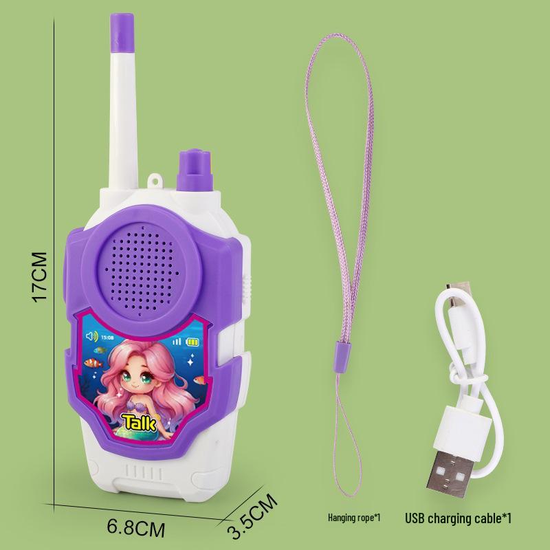 Детская беспроводная рация: Интерактивная игрушка-рация для родителей и детей