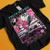 Demon Slayer Shirt Mitsuri Kanroji Tshirt Zenitsu T-Shirt Muzan Tanjiro Doma Tee