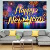 New Year Theme Happy New Year Photography Backdrop Background Banner  Home Party Decor