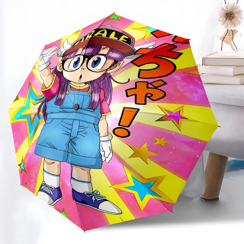 Printed AralePrinted Folding Umbrella,Outdoor,Leisure,And Travel Umbrella,Durable Umbrella Fabric,Birthday And Holiday Gift