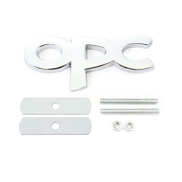 Металлическая наклейка на автомобиль, значок, эмблема, передняя решетка капота, наклейка для логотипа Opel OPC Astra hgjkf Zafira ab Corsa bcd Mokkav Insignia