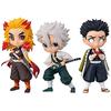 Убийца демонов: Kimetsu no Yaiba Q posket petit том 5 Полный набор из 3 шт.: Кёдзюро Рэнгоку, Санеми Синадзугава и Гёмэй Химедзима