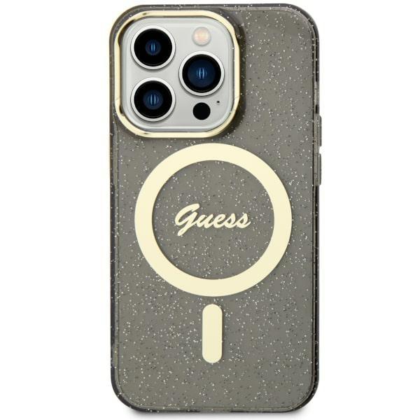 Etui do iPhone 11 Guess - MagSafe obudowa pokrowiec plecki case Czarne TPU