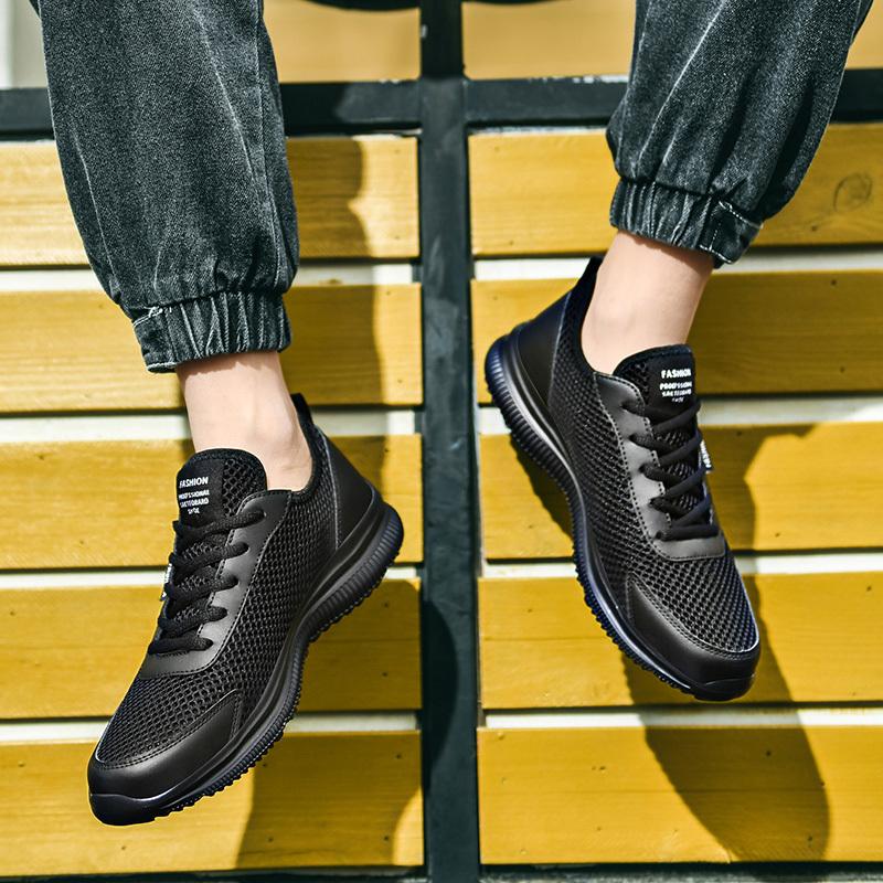 Мужская повседневная обувь, кроссовки, модные легкие дышащие летние сандалии, уличная пляжная обувь для отдыха, сетчатая обувь, Zapatos De Hombre, мужская обувь