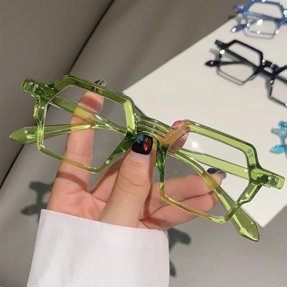 Fashion Vintage Anti Blue Light Optical Glasses Frames Women For Men Luxury Brand Designer Trend Myopia Eyeglasses Frame