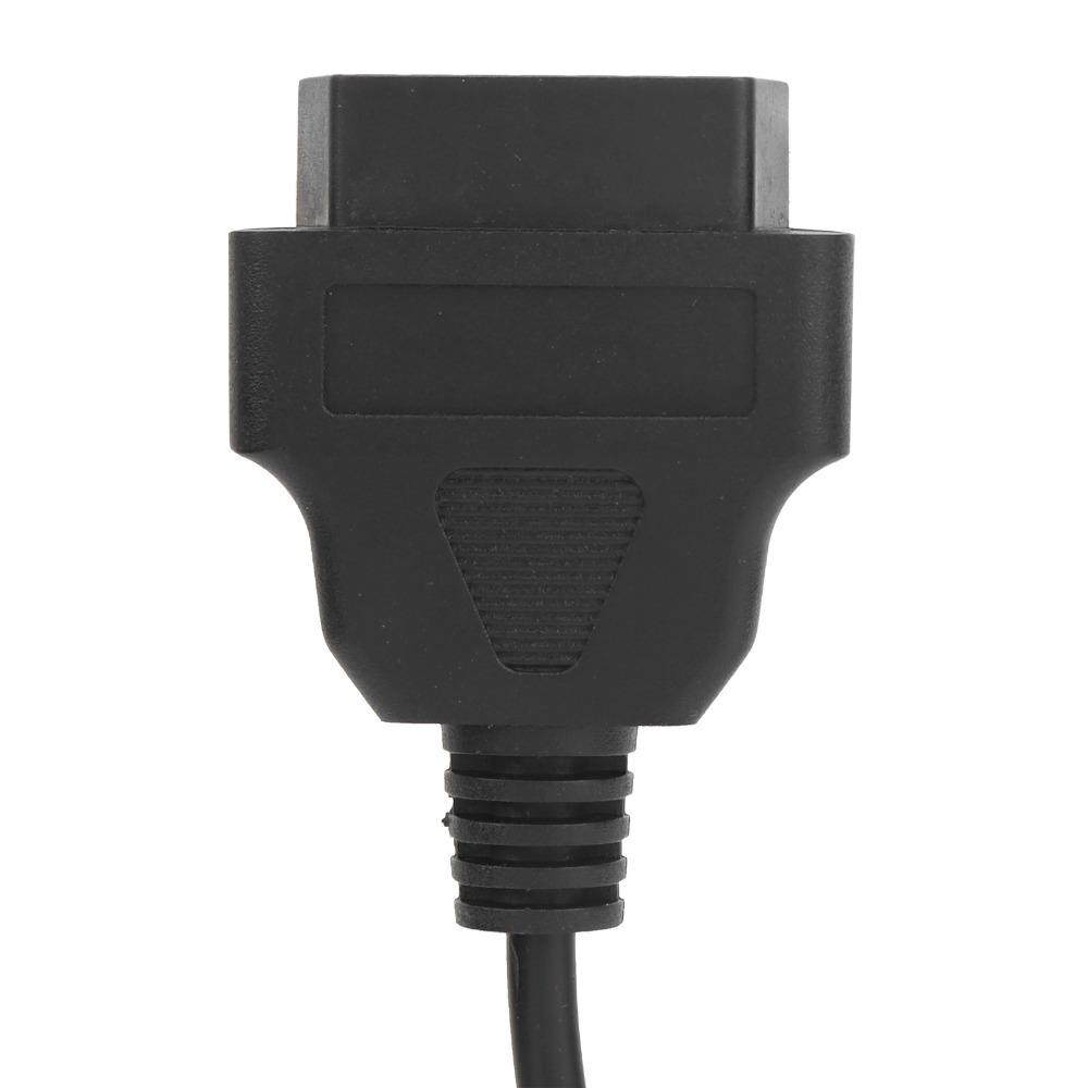 7-контактный папа OBD2 Диагностический кабель Длина 40 см/15,7 дюйма Адаптер-кабель для сканера Автосервис