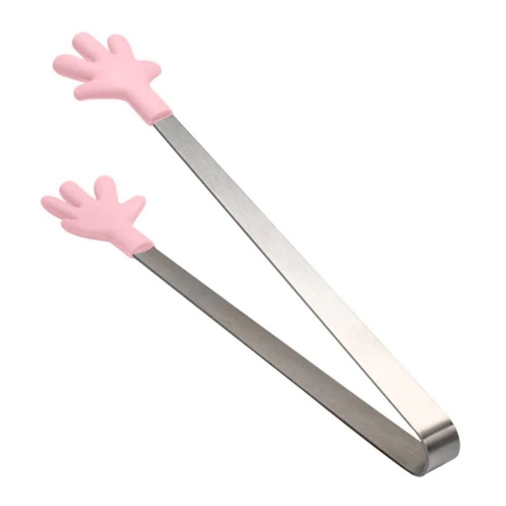 Hand-shaped Food Clips Non-slip Tweezers New Ice Cube Clip