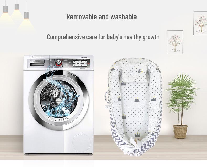 Складное трансграничное бионическое детское гнездышко-кроватка для новорожденных