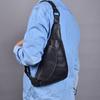 Genuine Leather Men's Chest Bag Crossbody Bag Top Layer Cowhide Crossbody Bag Casual Backpack One Shoulder Men's Chest Bag