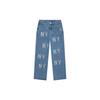 New MLB New York Yankees Jeans Women's Blue 3FDPB0131-50INS