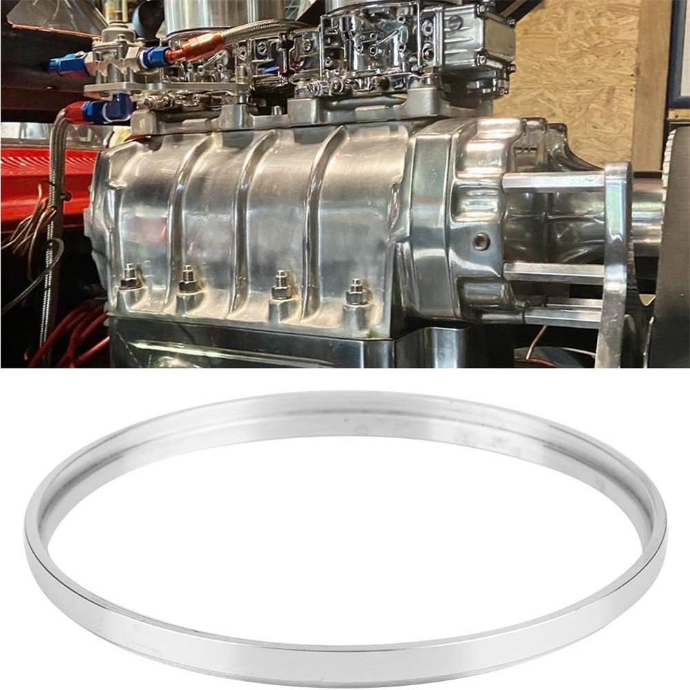 Алюминиевая проставка воздушного фильтра 1/4" подходит для Ford 350 Edelbrock Holley Райзер SBC BBC