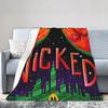 Злой 2 Глинда и Эльфаба Одеяло Супер Теплое Забавное Плюшевое Постельное Белье Пледы Для Ребенка Диван Кровать Фланелевое Покрывало Покрывало