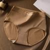 Women Underpants Mid Waist Solid Color Cotton Butt-lifted Breathability Elastic Quick-drying Sport Casual Briefs