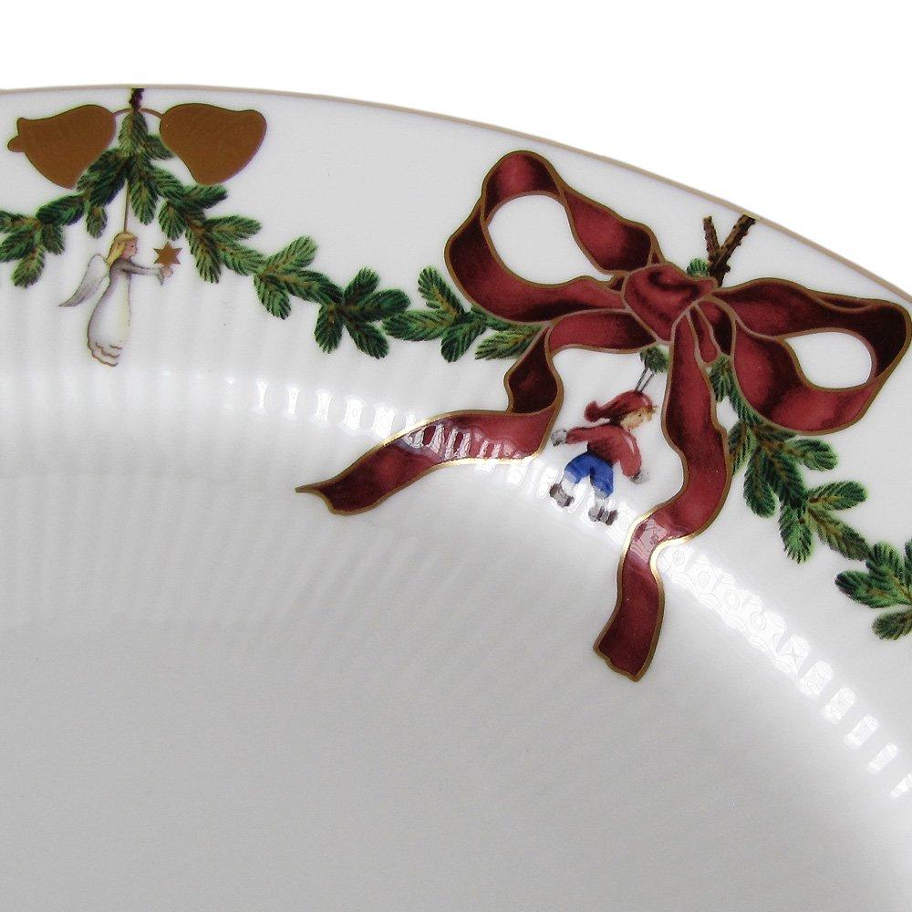 Тарелка для ужина Royal Copenhagen Star, рифленая, рождественская коллекция, 27 см 2503627 2503627 [Товар]