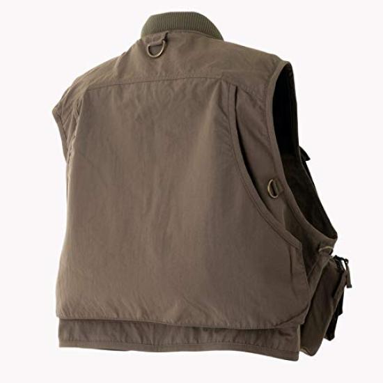 LITTLE PRESENTS Жилет для стримовой рыбалки II V-24 L Оливково-серый