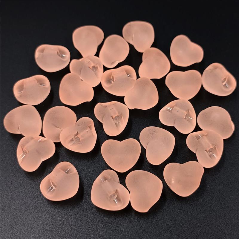 Матовые матовые модные аксессуары «сделай сам», звезда с задним отверстием, 10 шт., бусины с пентаграммой в виде персикового сердца для изготовления ювелирных сережек