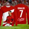 Футбольная футболка Ronaldo #7 Fan Edition 2026 для взрослых и детей. Дышащая и удобная футболка для футбольных тренировок на лето