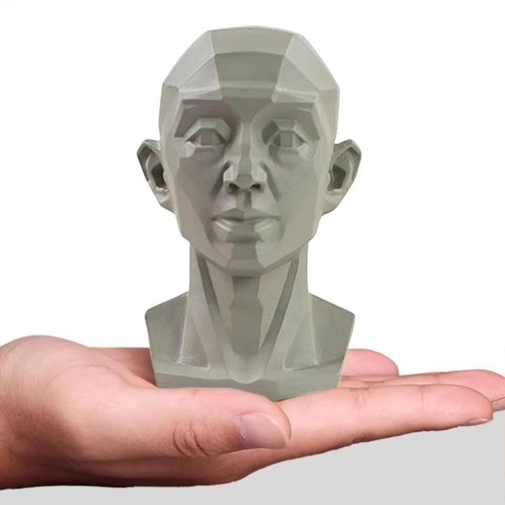 Натюрморт Орнамент Плоская Модель Головы Смола Эскиз Живопись Скульптура для Начинающих Художников