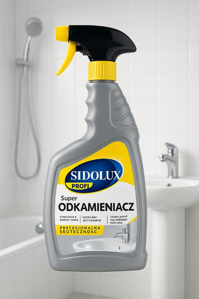 Sidolux Odkamieniacz uniwersalny 750ml spray skuteczny na osad, kamień, rdzę