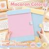 Contrast Color A4 Clipboard A4 size Writing Pad Folder Test Paper Holder  Office Use