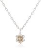 Estelle Platinum Champagne Diamond Necklace (0.1ct) 0442-0001-0020-0000 (Web Exclusive)