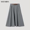She S miSS расклешенная юбка с поясом SwwSkp12020 Gr