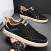 Fashion 2025 Spring New Mens British Style Board Shoes Versatile Platform Sneakers FashionableTrendy Casual Shoes Men Zapatos Casuales
