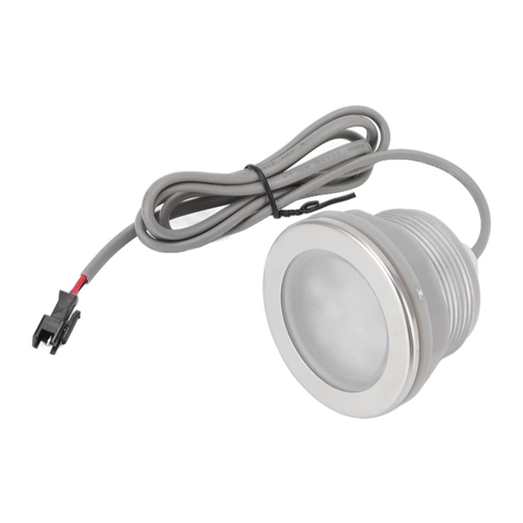 Underwater LED Bath Light Stainless Steel Colorful Frosted Surface Submersible LED Pool Lights for