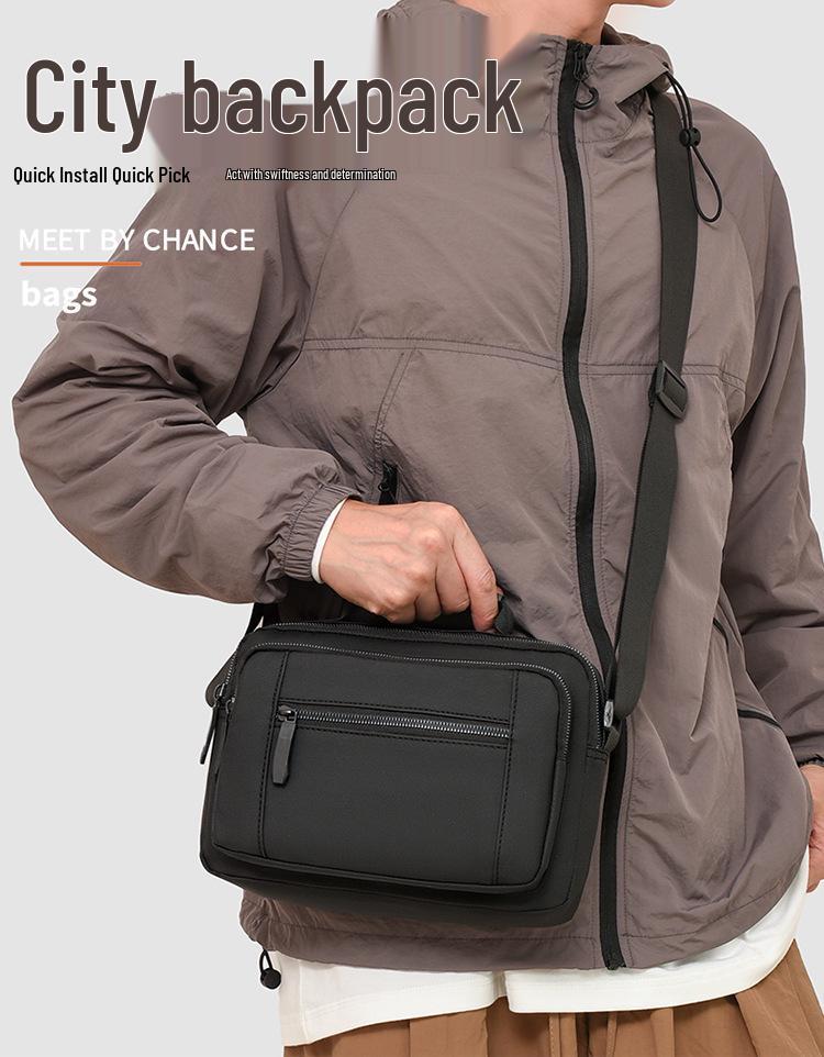 Men's Waterproof Oxford Crossbody & Backpack