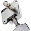 6 Inline Metal Alloy Guitar Semi Closed Tuners Machine Heads Tuning Pegs Keys Set for Electric Guitar