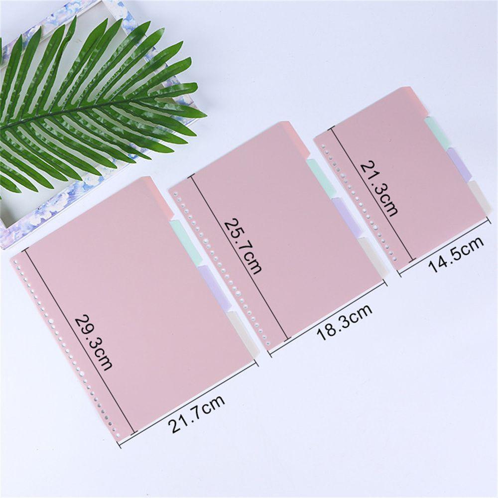 Закладка Индексная страница Папка на кольцах Внутренний лист Папка Индексные разделители Разделительная страница для блокнота