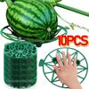 Садовые культуры Растения Опоры для дынь Клетки Люльки Решетки Люлька для арбуза Держатель для тыквы Клубники Защита от гниения от земли Удерживать