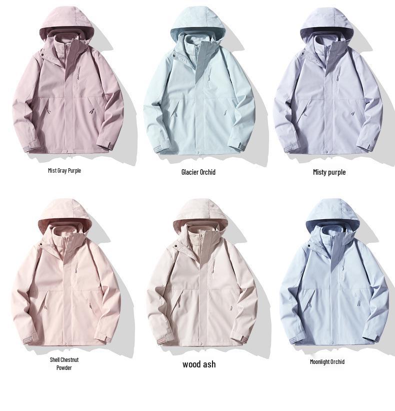 Женская куртка 3-в-1 Camel, ветрозащитная, водонепроницаемая, для альпинизма, на раннюю весну