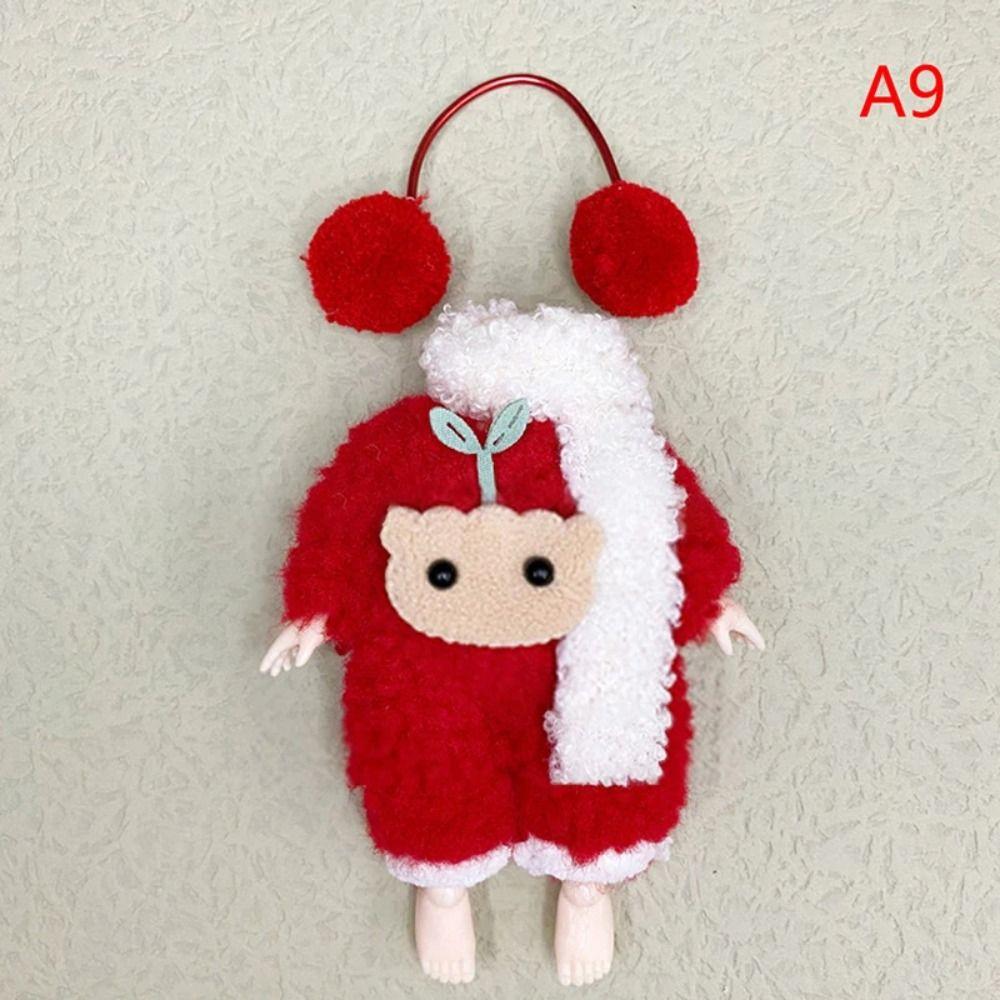 Plush Patch Doll Winter Dressup Skirt Replacement Outfit Cute Clothes Set Cotton Doll