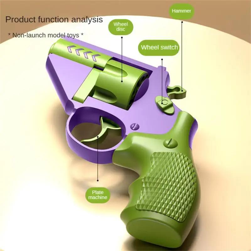 Непоседа Игрушки Мини 3D-печатный Бластер-непоседа 1911 Игрушки для снятия стресса для взрослых Вращающийся дизайн Подходит для любого Лучший подарок