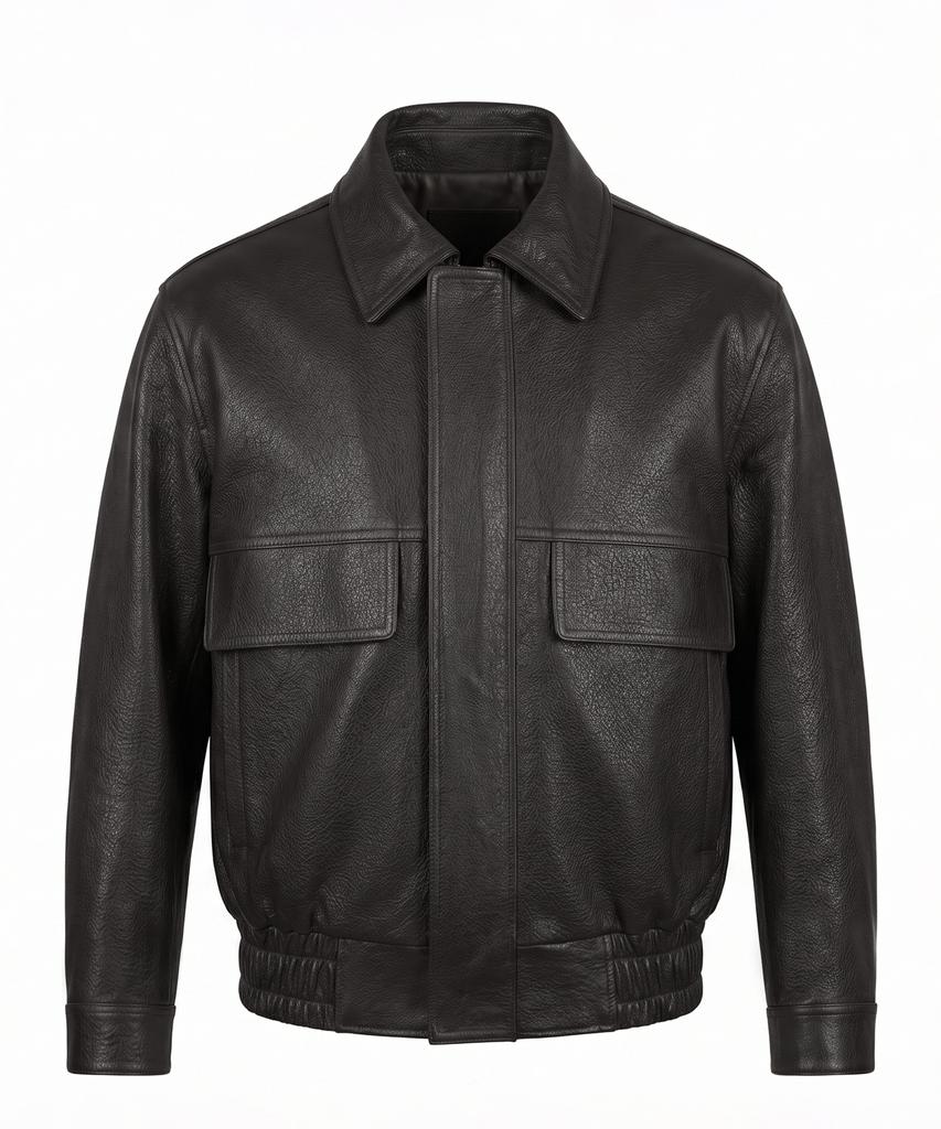 PINBLACK (Men) Borini Lambskin Bomber Jacket