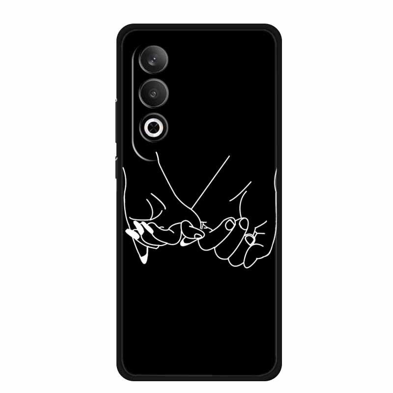 TPU чехол для телефона с рисунком животных и букв для Nord CE 4/OPPO K12 5G